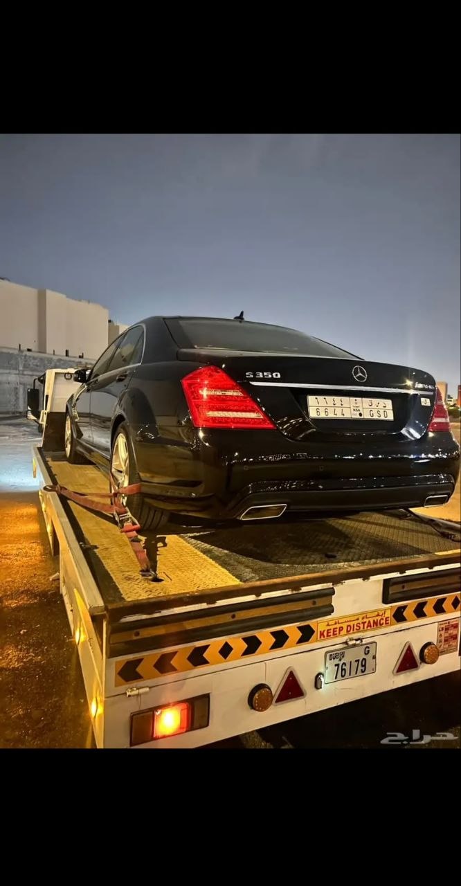 نقل السيارات من دبي إلى الرياض